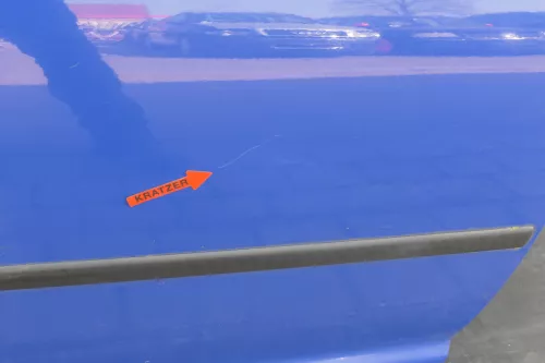 VW Golf 4 Bora Tür vorne rechts Beifahrertür 4/5-Türer & Kombi Variant blau LA5C (123229)