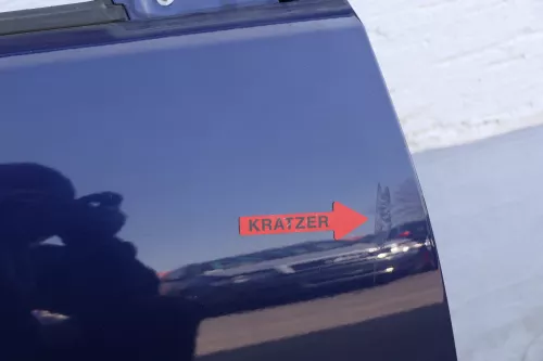 VW Polo 9N 9N3 Tür vorne rechts Beifahrertür 4/5-Türer blau LB5N indigoblau (123230)