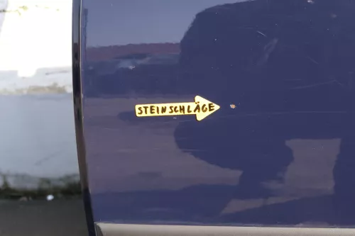 VW Golf 4 Bora Tür hinten links nur Kombi / Variant blau LA5G Perlblau (123238)