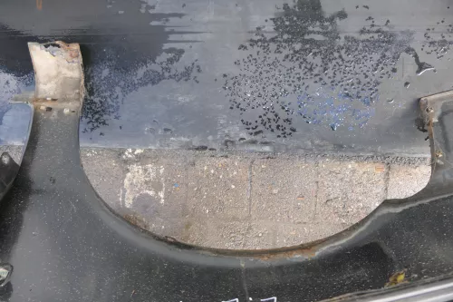 Audi A4 B5 (bis caMitte1999 Bild vergleic) Kotflügel vorne rechts schwarz LZ9U v (123275)