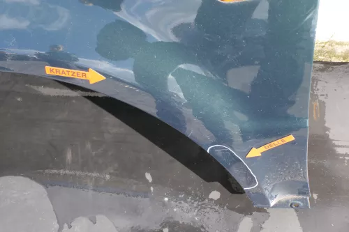 VW Passat 3B Kotflügel vorne links grün LC6N Royalgrün (123278)