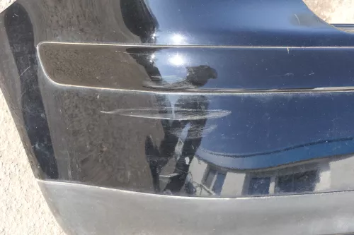 VW Golf 4 Limousine Stoßstange hinten Heckstoßstange Stoßfänger schwarz L041 (123294)