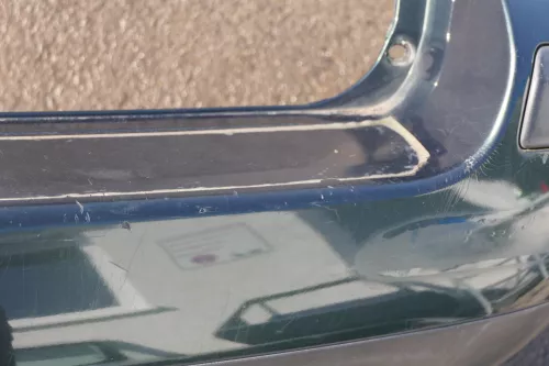 VW Passat 3B Kombi Stoßstange hinten Heckstoßstange Stoßfänger grün LC6N royalgr (123295)