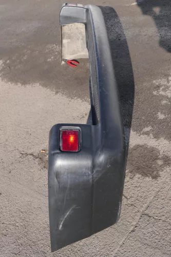 VW T4 Caravelle Multivan Stoßstange Heckstoßstange hinten 701807417 schwarz 99,9 (123297)