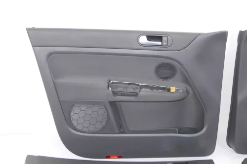 VW Golf Plus 5M 4x Türverkleidung Verkleidung Tür vorn hinten links anthrazit sc (123302)