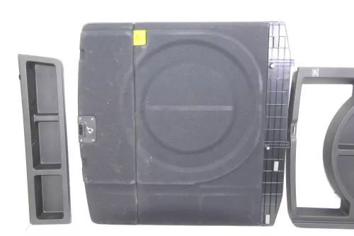 Golf 4 Variant Kombi Staubehälter Ablagefach Ablage Boden Kofferraum schwarz Dec (123326)