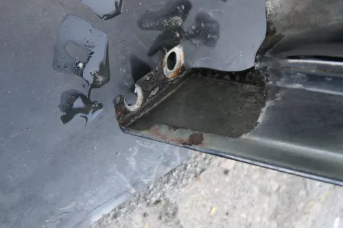 VW Touran 1T Kotflügel vorne rechts schwarz LC9X 1T0821022B ca.2007-2010 (123336)