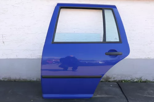 VW Golf 4 Bora Tür hinten links nur Kombi / Variant blau LA5C
