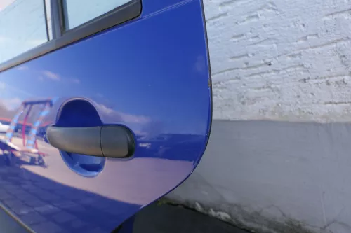 VW Golf 4 Bora Tür hinten links nur Kombi / Variant blau LA5C (123354)