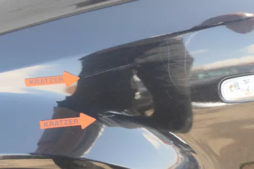 Audi A4 8E B6 Kotflügel vorne links schwarz LZ9W ebonyschwarz (123356)