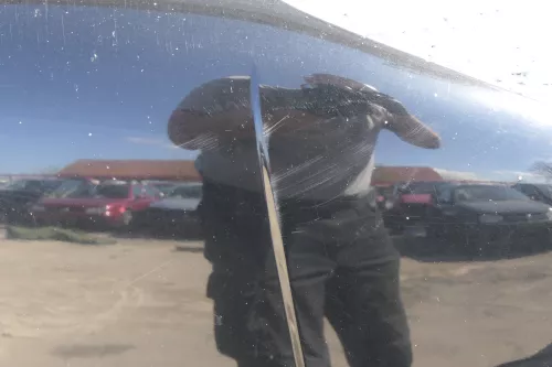 VW Golf 4 Motorhaube Haube Klappe vorne schwarz L041 uni (123359)