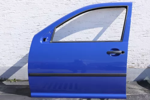 VW Golf 4 Bora Tür vorne links Fahrertür 4/5-Türer + Kombi Variant blau LA5C