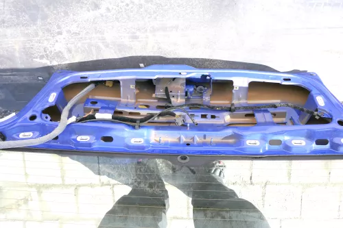VW Polo 6N2 Heckklappe Klappe hinten Kofferraumklappe blau LA5C - ohne Anbauteil (123365)