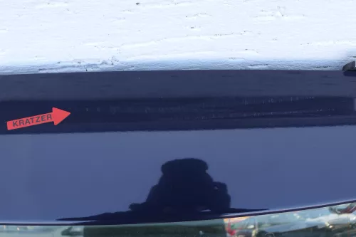 VW Golf 5 V Heckklappe hinten Kofferraumklappe mit Scheibe blau LA5G (123370)