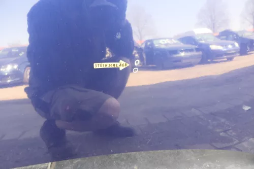 VW Passat 3BG Motorhaube Klappe vorne vorn Haube blau LB5N indigoblau (123385)