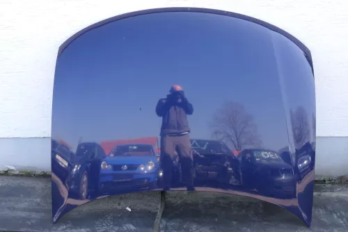 VW Passat 3BG Motorhaube Klappe vorne vorn Haube blau LB5N indigoblau