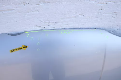 VW Golf 4 Motorhaube Haube Klappe vorne silber grau LA7W reflexsilber Frontklape (123388)