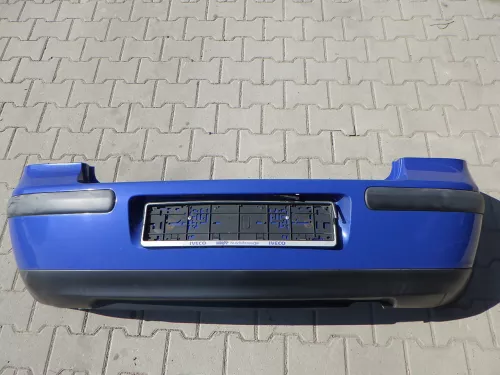 VW Golf 4 Limousine Stoßstange hinten Heckstoßstange Stoßfänger BLAU LW5Z