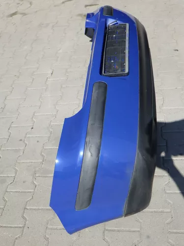 VW Golf 4 Limousine Stoßstange hinten Heckstoßstange Stoßfänger BLAU LW5Z (123413)