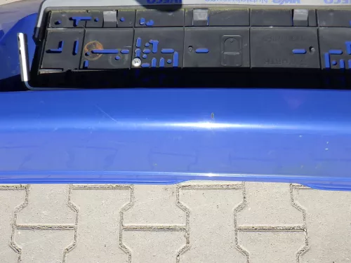 VW Golf 4 Limousine Stoßstange hinten Heckstoßstange Stoßfänger BLAU LW5Z (123413)