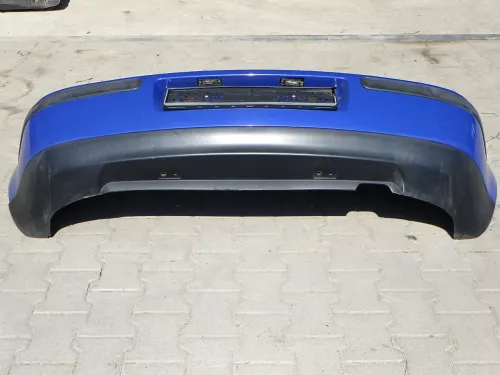 VW Golf 4 Limousine Stoßstange hinten Heckstoßstange Stoßfänger BLAU LW5Z (123413)