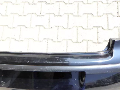VW Polo 9N 9N3 Stoßstange Heckstoßstange hinten schwarz LC9Z metallic (123414)