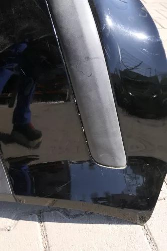 VW Golf 4 Limousine Stoßstange hinten Heckstoßstange Stoßfänger schwarz L041 sch (123419)