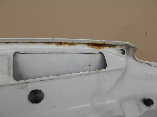 VW T4 Transporter Pritsche Motorhaube Haube Klappe vorne weiß (123424)
