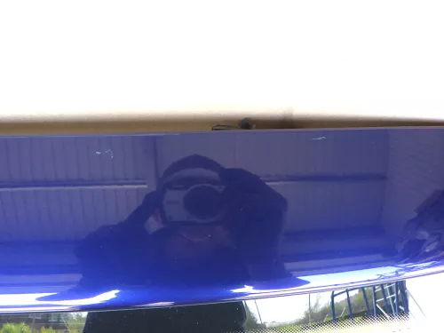 Audi A3 8L Heckklappe Kofferraumklappe Klappe hinten blau LZ5K Santorinblau (123447)