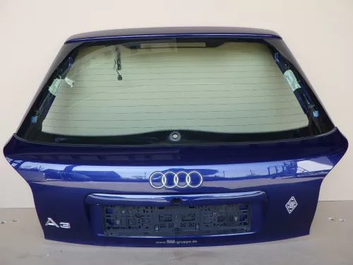 Audi A3 8L Heckklappe Kofferraumklappe Klappe hinten blau LZ5K Santorinblau