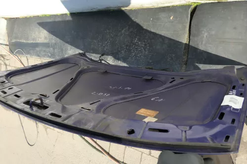 VW Polo 6N Motorhaube Frontklappe Haube vorne Klappe blau LD5D chagallblau (123464)