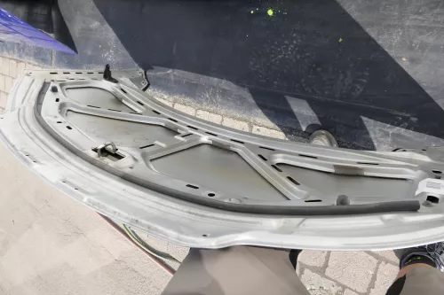 VW Sharan 7M Motorhaube Klappe Haube vorn vorne silber LB7Z ab ca.Bj2000passend (123465)