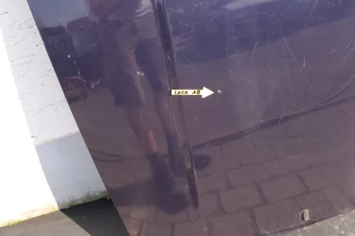 VW Caddy 9K Polo Variant 6Kv Kombi Motorhaube vorne blau LN5Y Klappe Haube (123466)