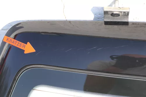 VW Lupo 6X Heckklappe hinten Klappe Kofferraumklappe Scheibe schwarz uni L041 (123470)