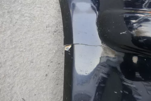 VW Golf 4 Stoßstange vorne Stoßfänger vorn vorne blau LC5M Sport Tuning Lippe An (123486)