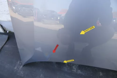 VW Passat 3BG Motorhaube Klappe vorne vorn Haube grau LD7W urbangrey (123493)