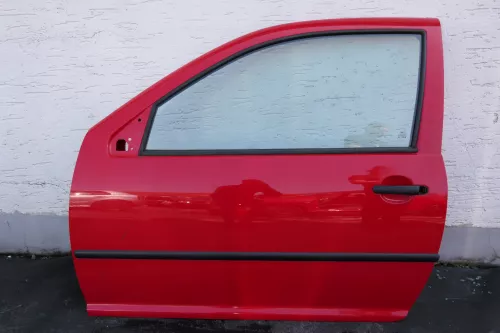 VW Golf 4 Tür vorne links Fahrertür 2/3-Türer rot LP3G