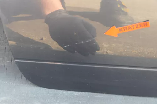 VW Lupo Seat Arosa Tür vorne links Fahrertür grau LC7V (für manuell Fensterheber (123497)