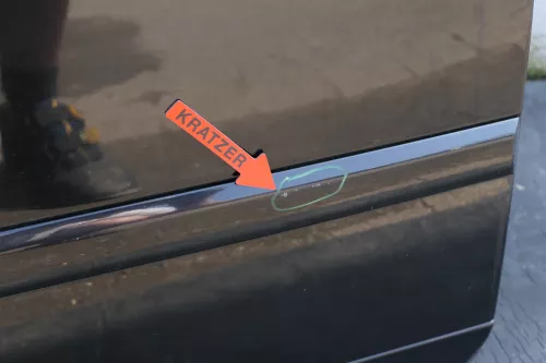 Audi A4 B6 8E Türblatt Tür hinten rechts schwarz LZ9Y phantomschwarz Kombi+Limo (123498)