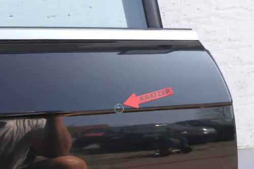 Audi A4 B6 8E Türblatt Tür hinten rechts schwarz LZ9Y phantomschwarz Kombi+Limo (123498)