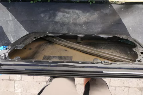 VW Polo 9N 9N3 Tür vorne rechts Beifahrertür 2/3-Türer schwarz LC9Z (123513)