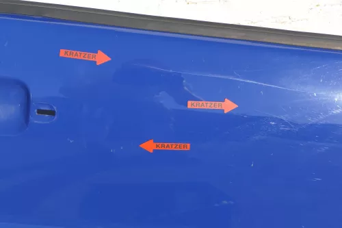 VW Polo 6N 6N2 Tür vorne rechts Beifahrertür 2/3-Türer blau LA5C (123515)