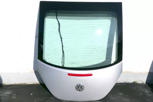 VW New Beetle 1C 9C Heckklappe mit Scheibe Klappe hinten silber LA7W (ohneSchlo
