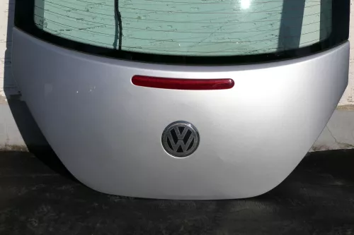 VW New Beetle 1C 9C Heckklappe mit Scheibe Klappe hinten silber LA7W (ohneSchlo (123517)