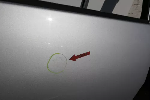 VW New Beetle 1C 9C Tür vorne rechts Beifahrertür silber LA7W - OHNE Anbauteile (123519)