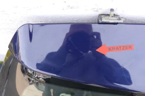 VW Polo 9N3 9N Heckklappe Kofferraumklappe Klappe blau LB5N indigoblau (123530)