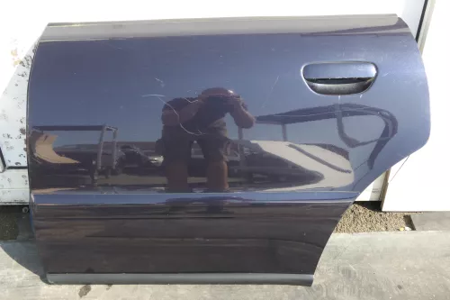 Audi A4 B5 Tür hinten links blau LZ5L (Leiste+Griff beachten) Facelift