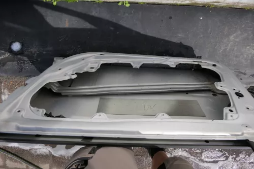 VW Passat 3B 3BG Kombi Limo Tür vorne rechts Beifahrertür grau silber LB7Z satin (123551)