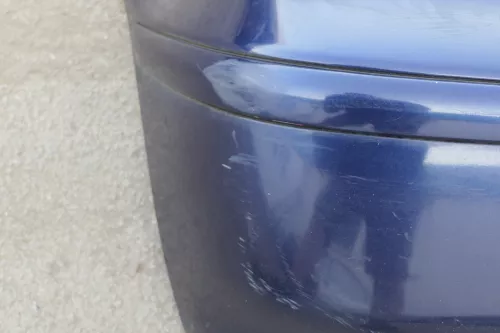 VW Polo 6N2 Stoßstange hinten Heckstoßstange Stoßfänger blau LB5N indigoblau (123557)