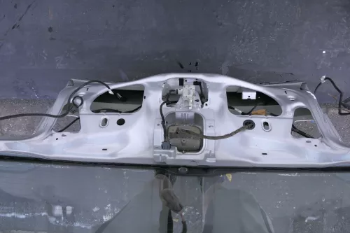 Seat Ibiza 6K Heckklappe Klappe hinten Kofferraumklappe silber LS7N 1999-2001 (123580)